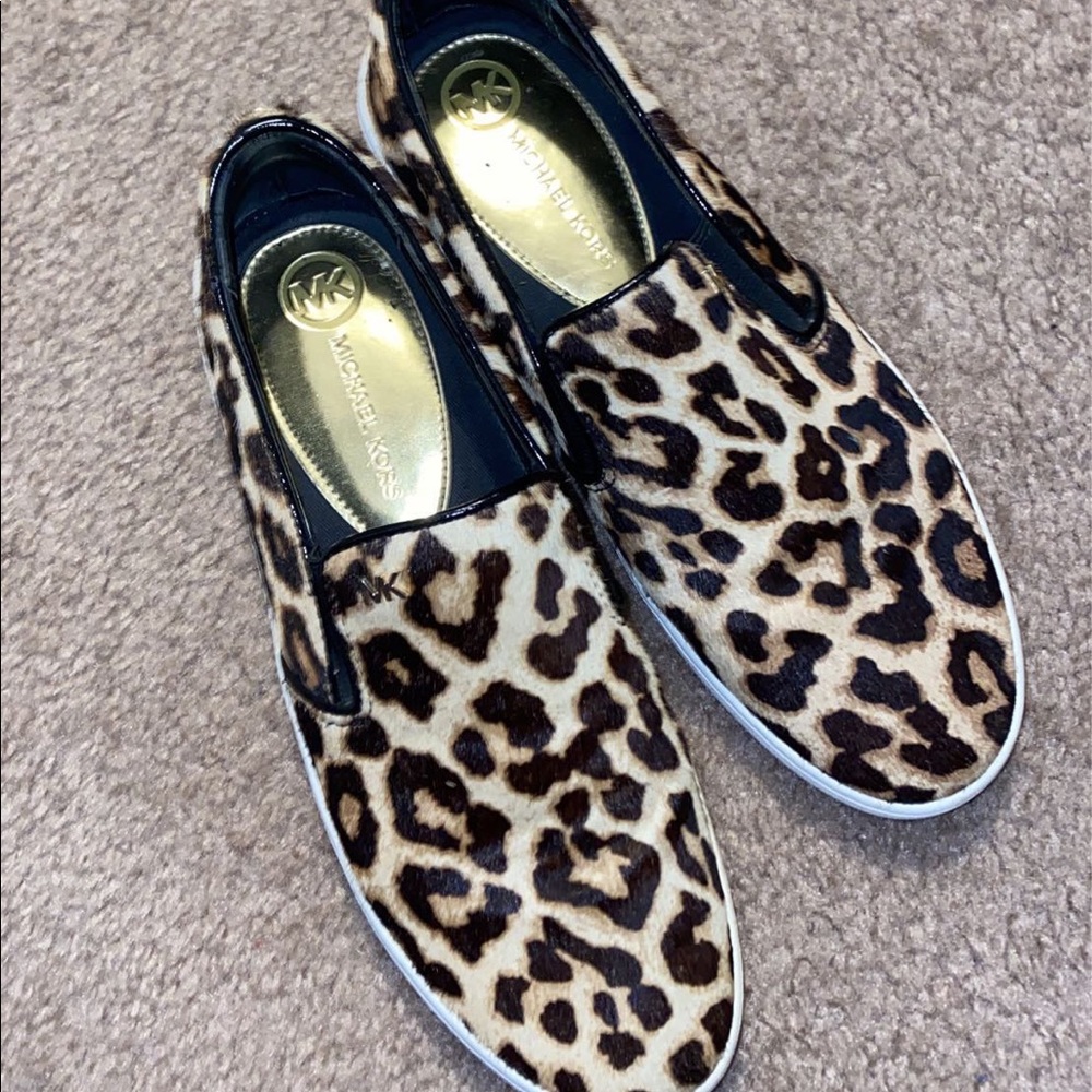 Cheetah print Micheal Kors loafers
